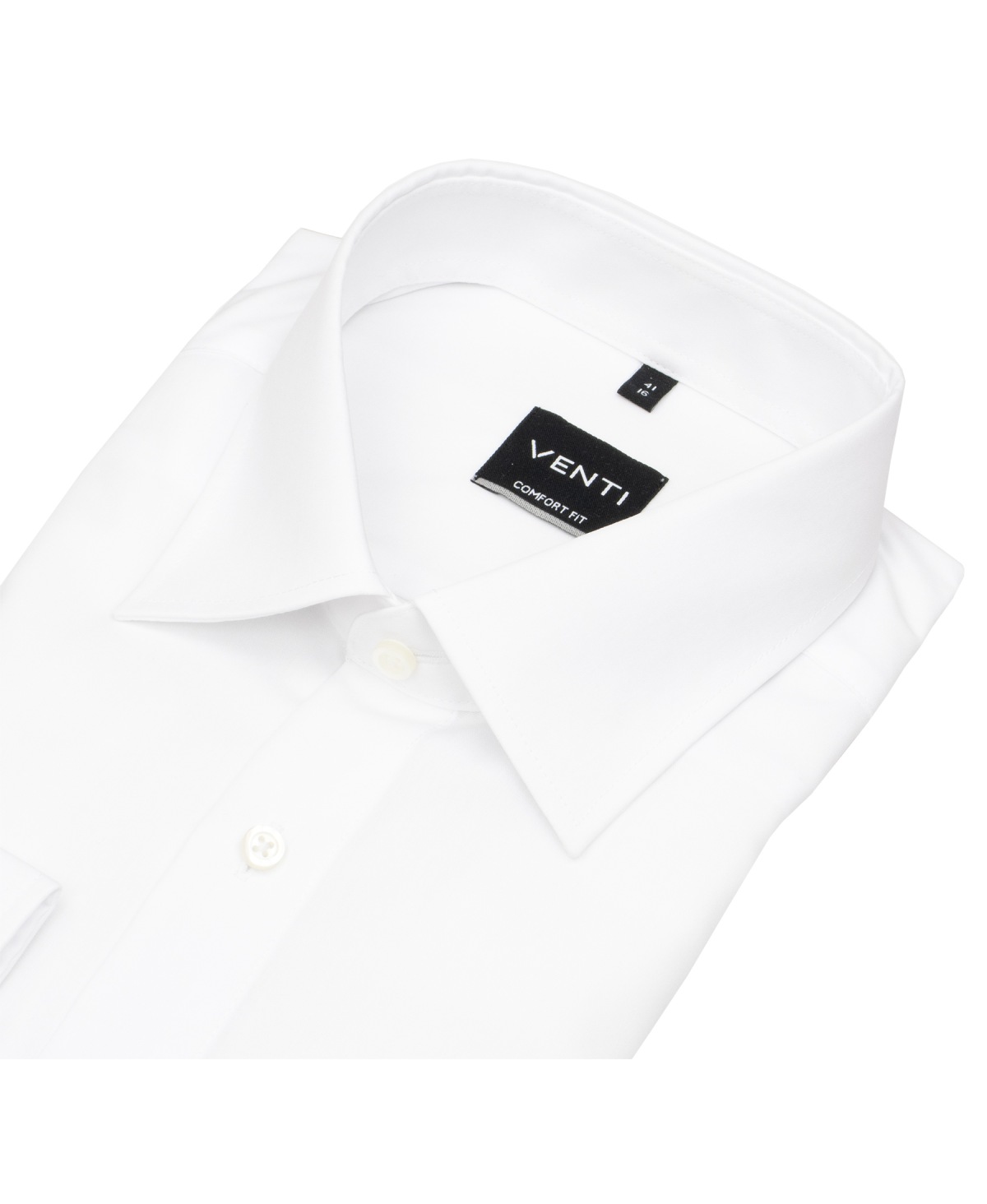 Venti Hemd - Comfort Fit - Kentkragen - weiß