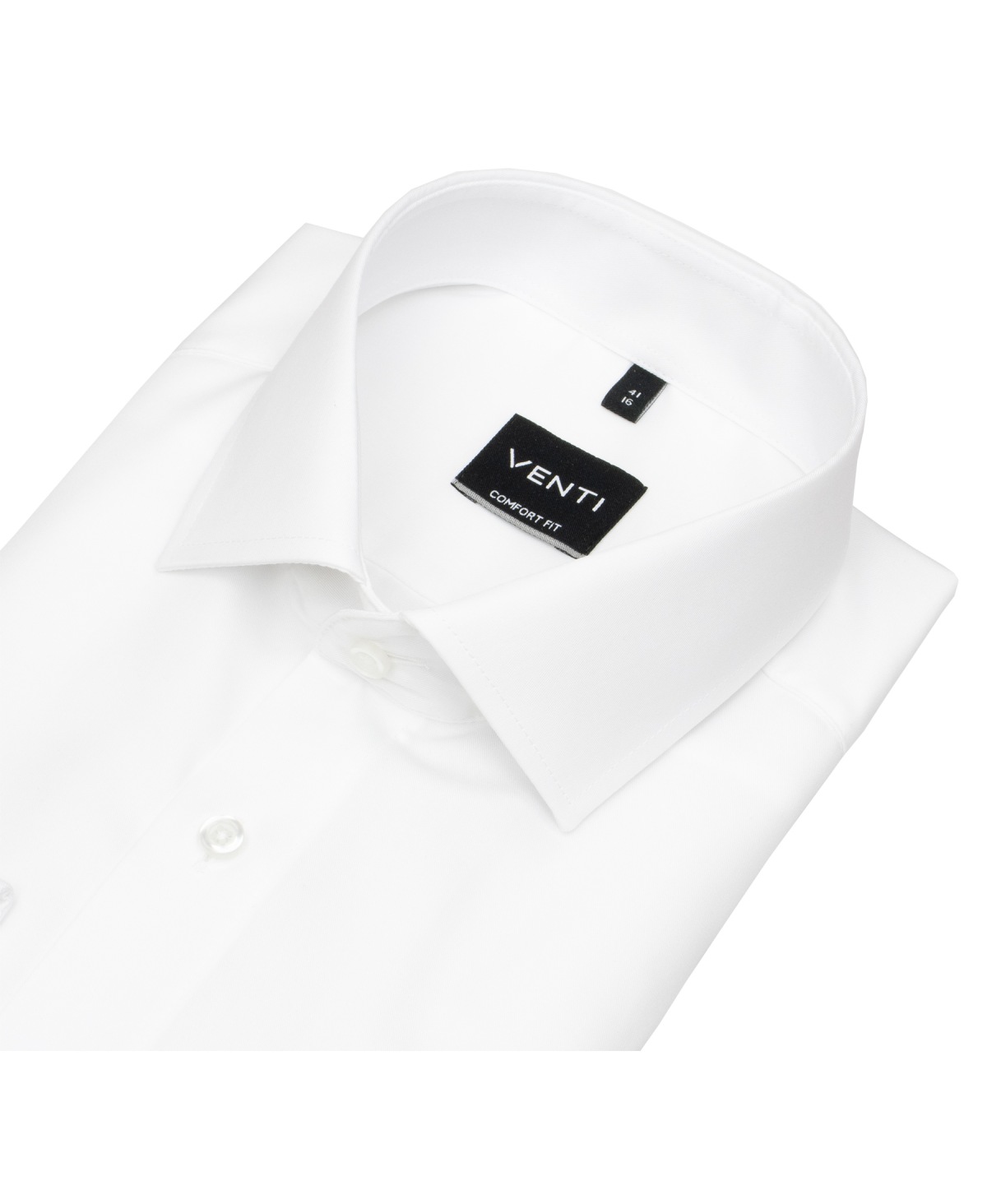 Venti Hemd - Comfort Fit - Twill - weiß - extra langer 69cm Arm