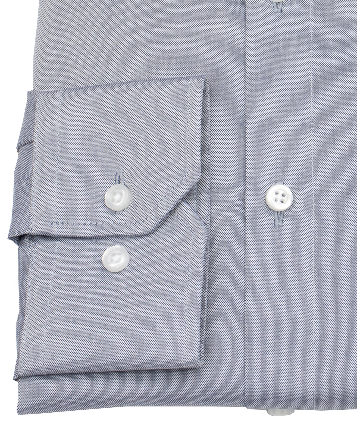 Venti Hemd - Modern Fit - Button Down Kragen - Oxford Struktur - blau