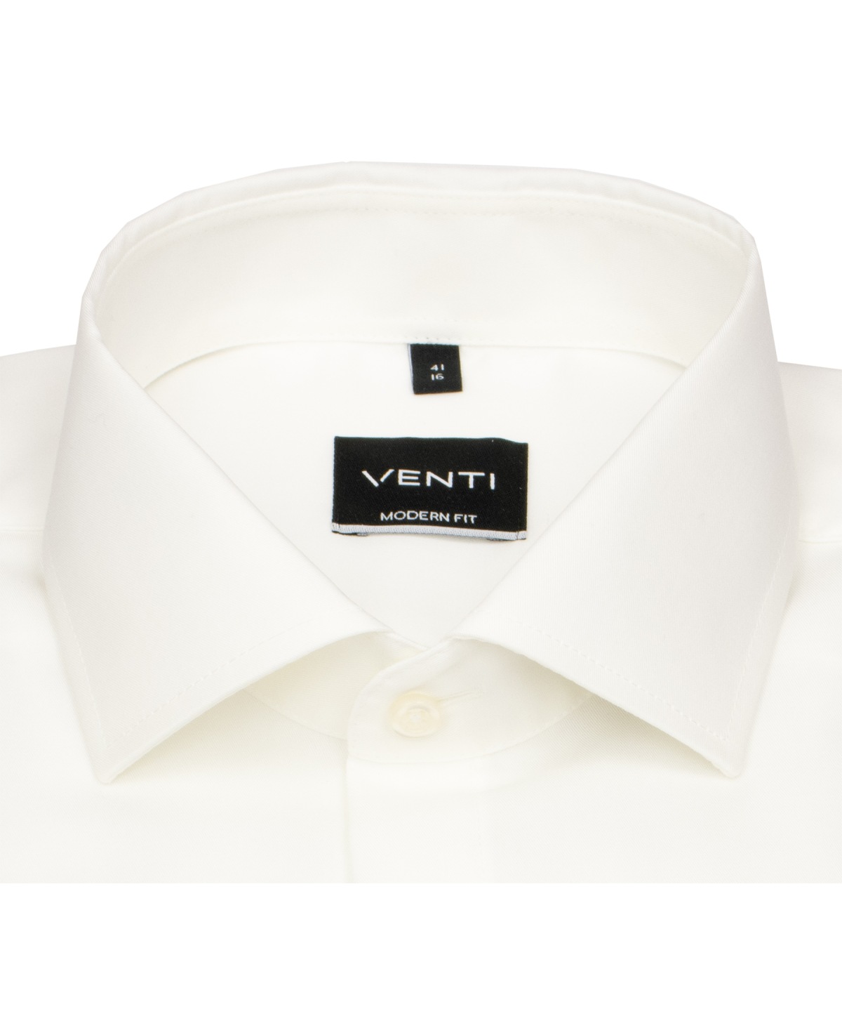 Venti Hemd - Modern Fit - Kentkragen - Twill - hellbeige