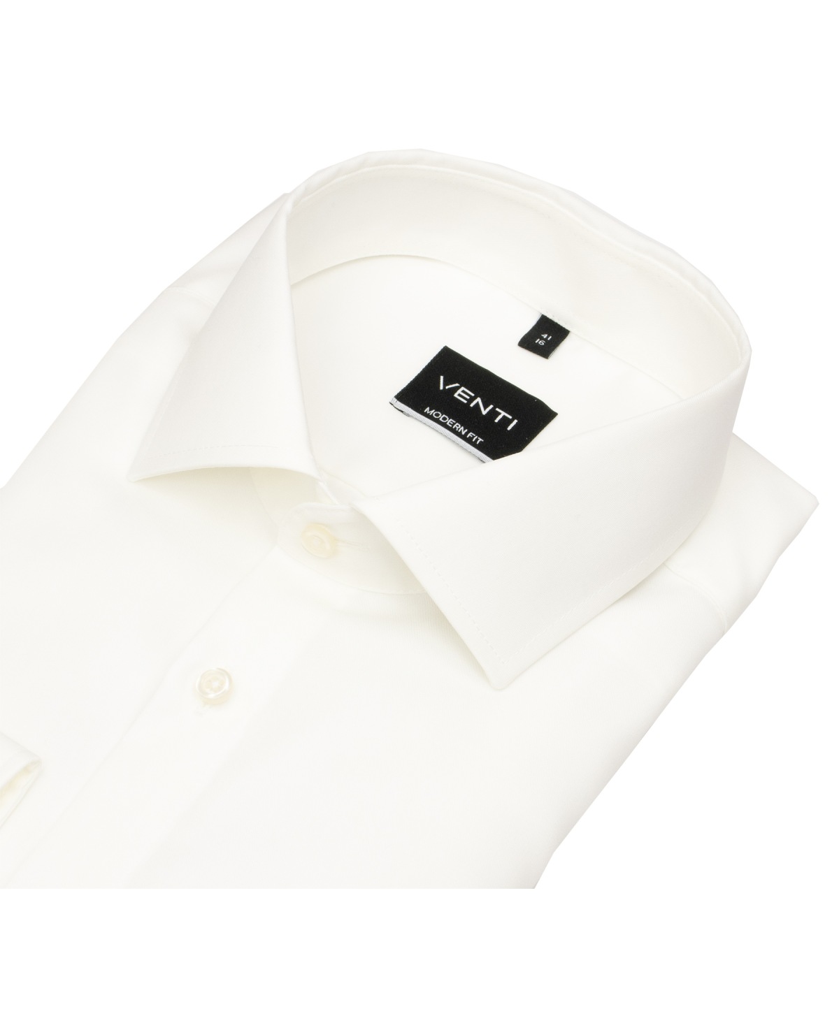 Venti Hemd - Modern Fit - Kentkragen - Twill - hellbeige