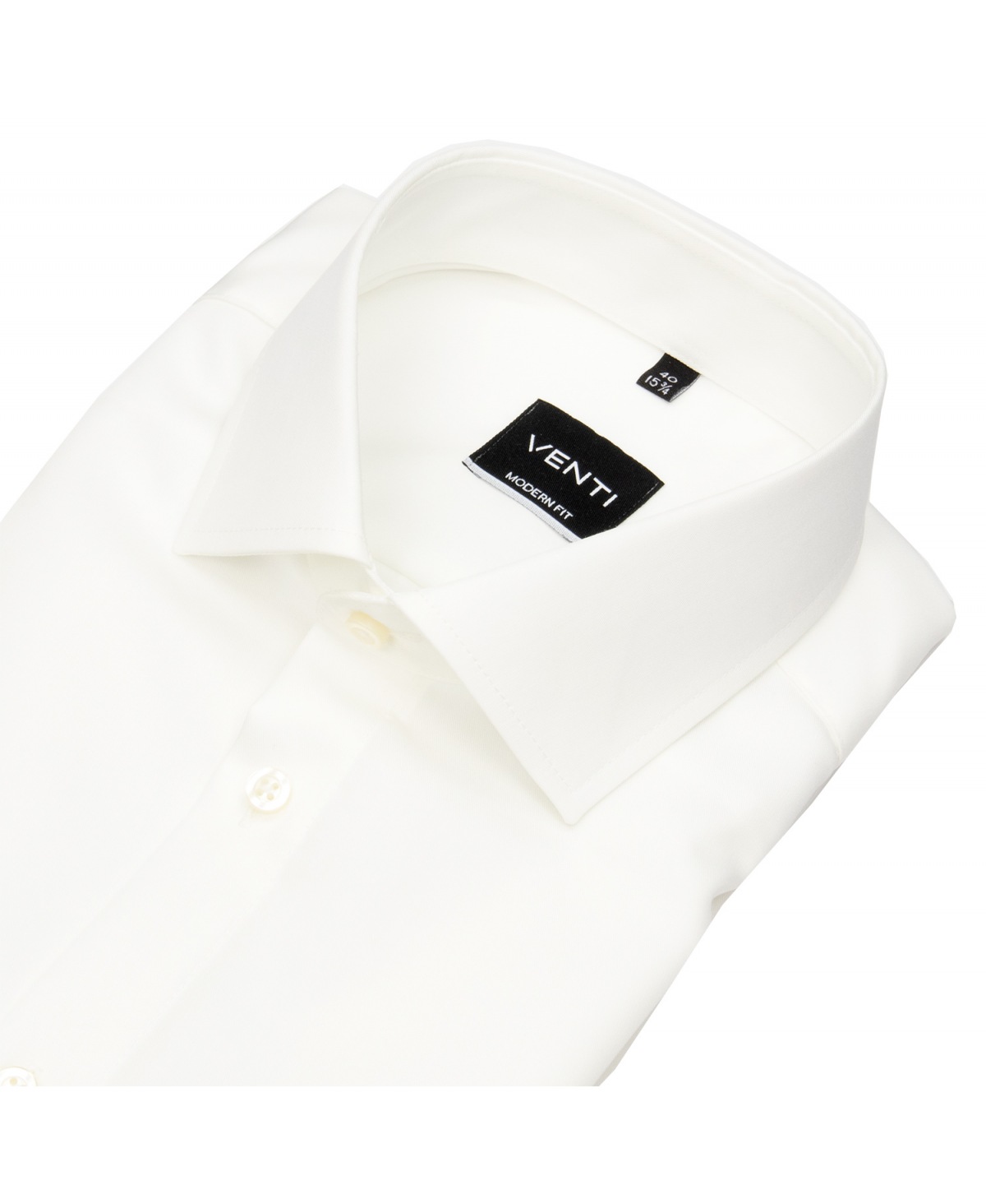 Venti Hemd - Modern Fit - Twill - hellbeige