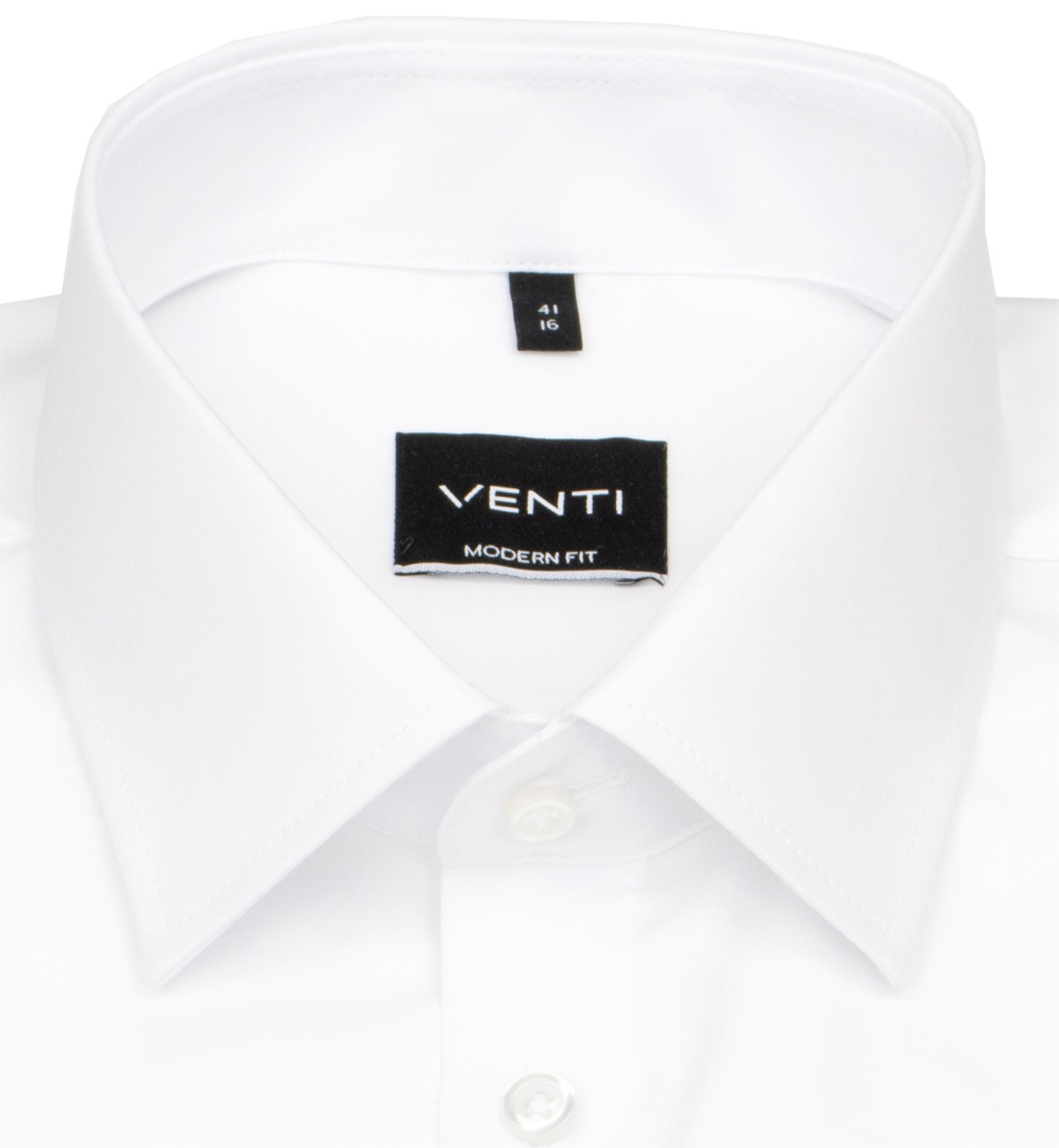 Venti Hemd - Modern Fit - weiß - extra langer Arm 72cm
