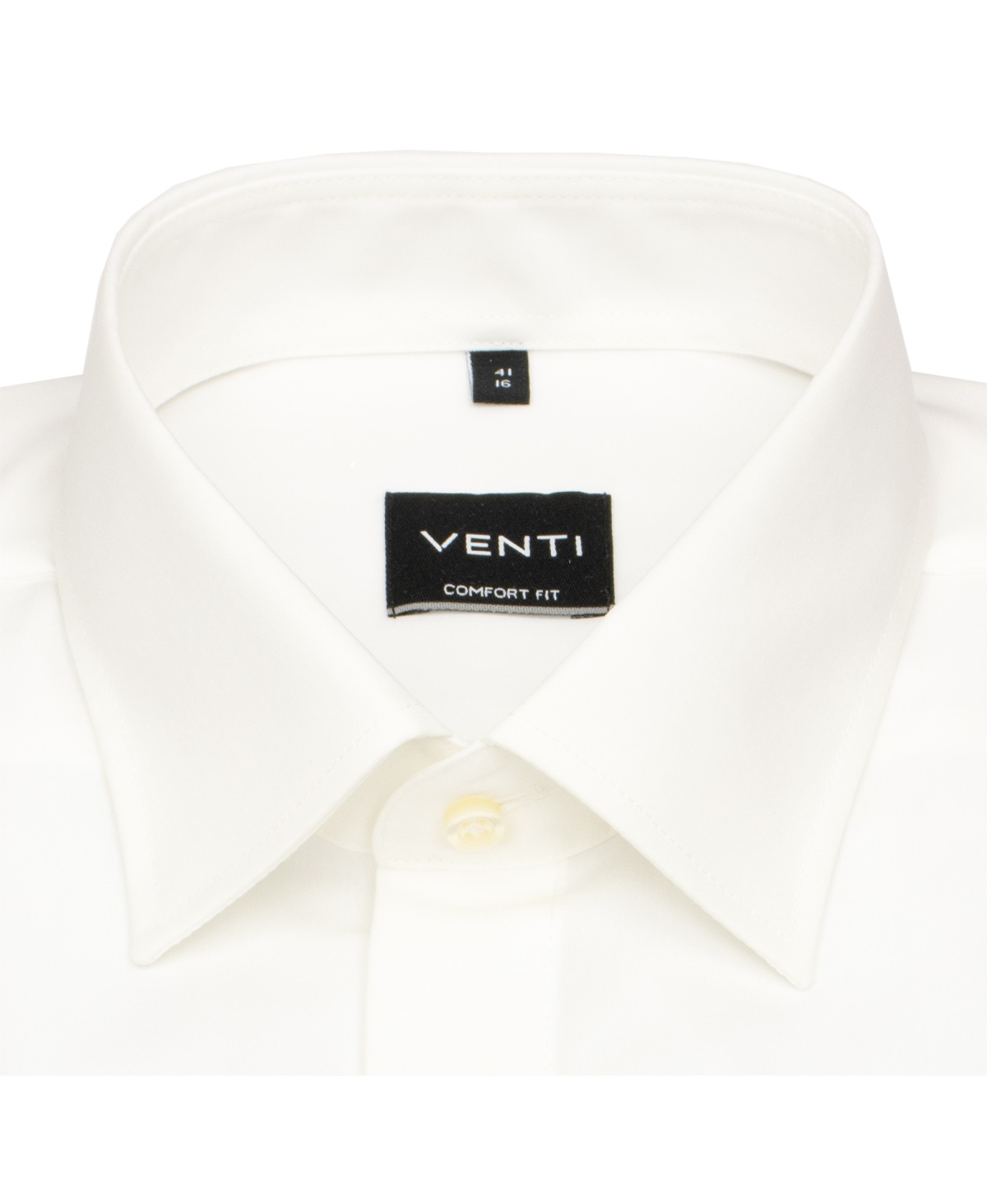 Venti Kurzarmhemd - Comfort Fit - Kentkragen - hellbeige