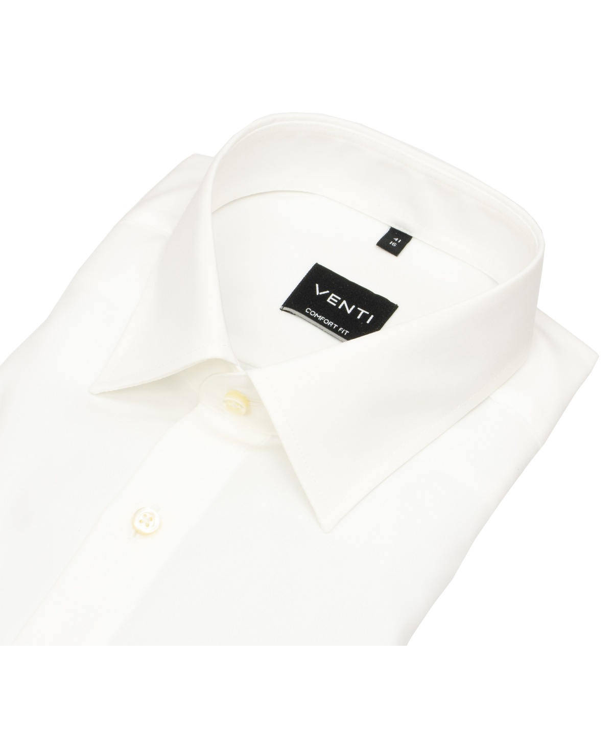 Venti Kurzarmhemd - Comfort Fit - Kentkragen - hellbeige