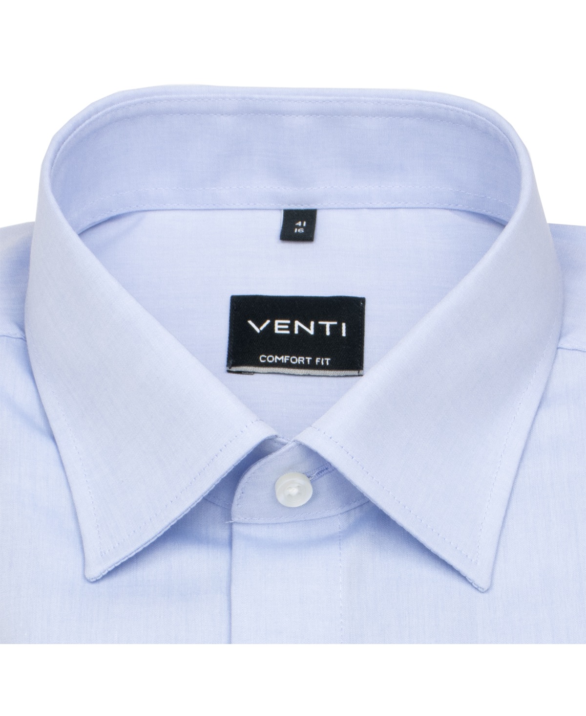 Venti Kurzarmhemd - Comfort Fit - Kentkragen - hellblau