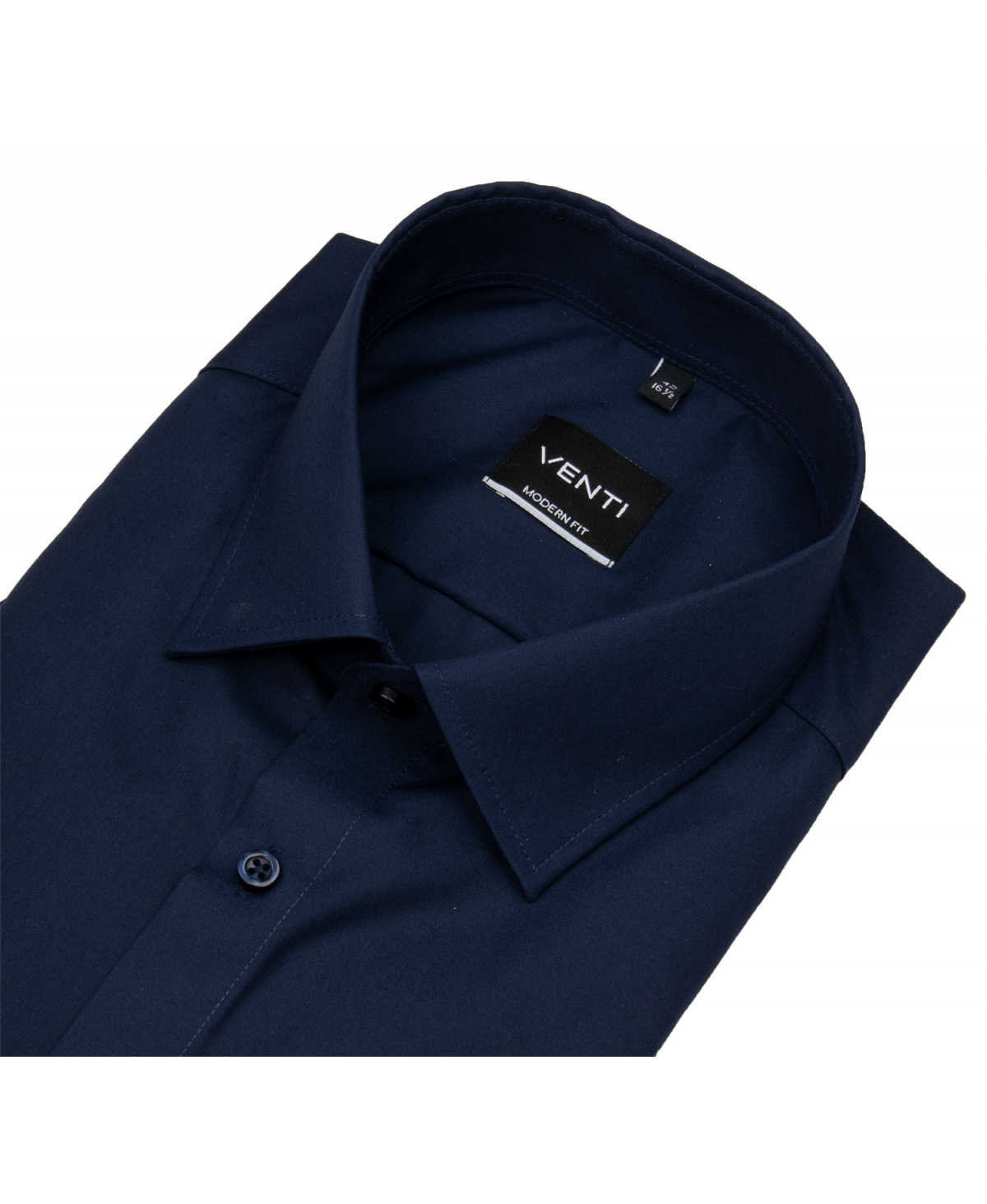 Venti Kurzarmhemd - Modern Fit - dunkelblau