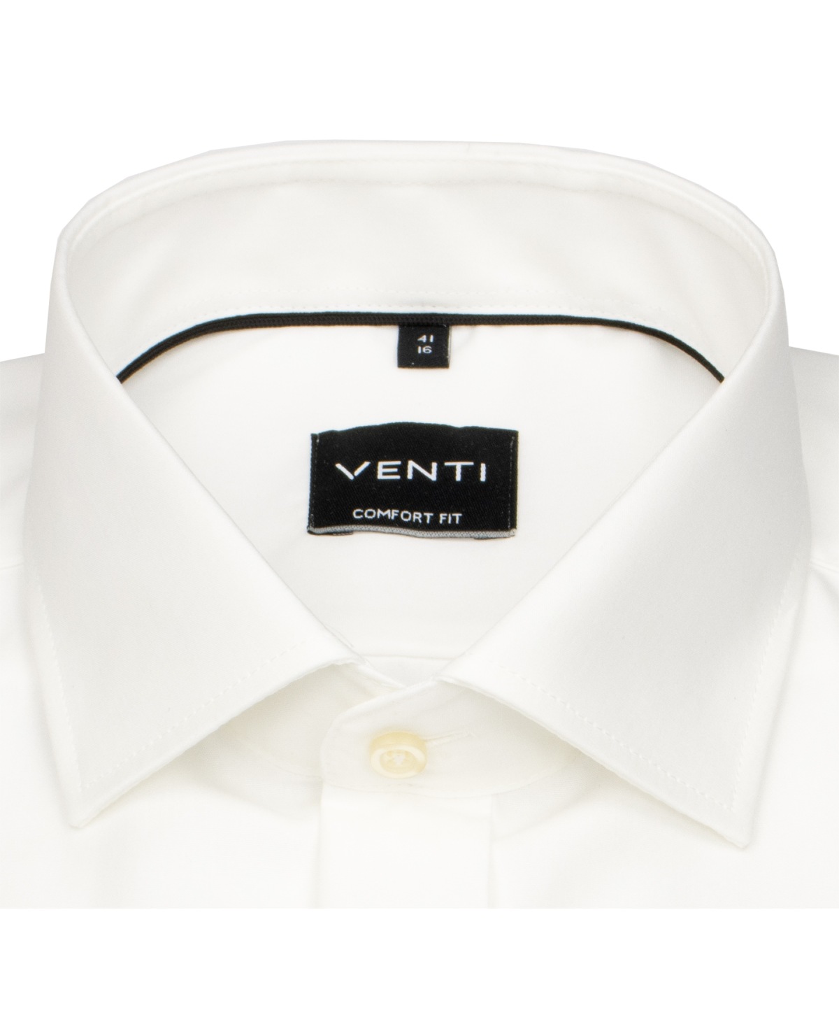 Venti Smokinghemd - Comfort Fit - verdeckte Knopfleiste - Umschlagmanschette - hellbeige