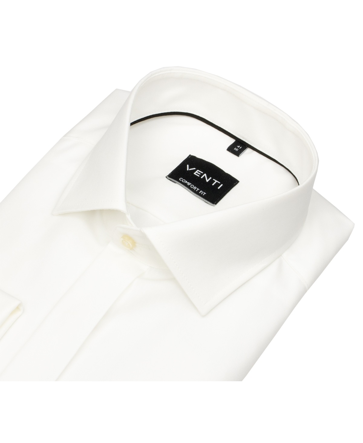 Venti Smokinghemd - Comfort Fit - verdeckte Knopfleiste - Umschlagmanschette - hellbeige