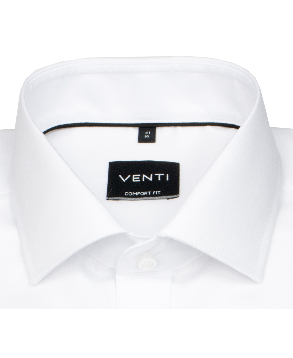 Venti Smokinghemd - Comfort Fit - verdeckte Knopfleiste - Umschlagmanschette - weiß
