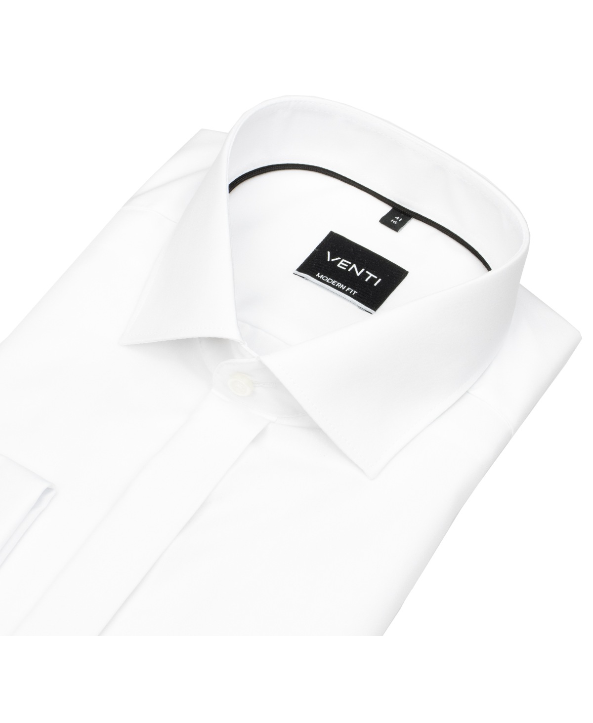 Venti Smokinghemd - Modern Fit - Umschlagmansch. - weiß - langer Arm 72cm