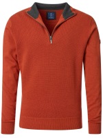 Redmond Pullover - Troyer - terra rot