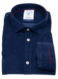 A Fish Named Fred CordShirt - Modern Fit - Dark Blue