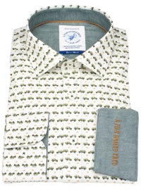 A Fish Named Fred Hemd - Modern Fit - Print - Geländewagen - mehrfarbig
