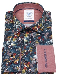 A Fish Named Fred Hemd - Modern Fit - Print - Japanese Story - mehrfarbig - Thumbnail ID: arim613c1s