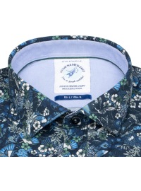 A Fish Named Fred Hemd - Modern Fit - Print - Japanese Story - mehrfarbig - Thumbnail ID: arimau4std