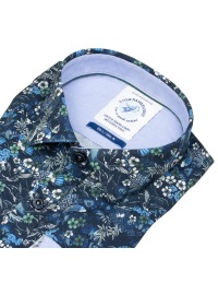 A Fish Named Fred Hemd - Modern Fit - Print - Japanese Story - mehrfarbig - Thumbnail ID: arimd948ub