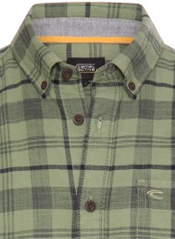 Camel Active Hemd - Regular Fit - Button Down - fein kariert - grün - Thumbnail ID: arimb5u81t