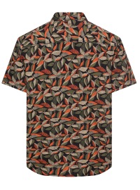 Camel Active Kurzarmhemd - Regular Fit - Button Down - Print - mehrfarbig - Thumbnail ID: arims7an9c
