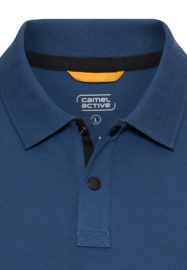 Camel Active Poloshirt - Regular Fit - blau - Thumbnail ID: arimbs7fs1