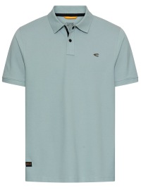Camel Active Poloshirt - Regular Fit - hellblau