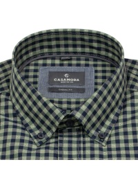 Casa Moda Hemd - Casual Fit - Button Down - kariert - grün - Thumbnail ID: arim3fv385