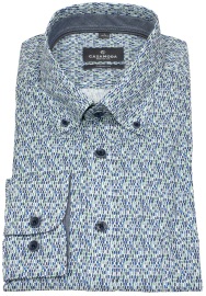 Casa Moda Hemd - Casual Fit - Button Down - Kontrastknöpfe - blau - Thumbnail ID: arimm28hc8