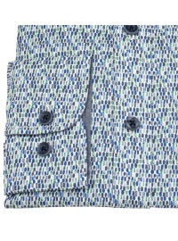 Casa Moda Hemd - Casual Fit - Button Down - Kontrastknöpfe - blau - Thumbnail ID: arimn917db