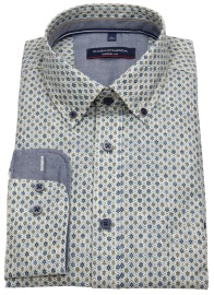 Casa Moda Shirt - Casual Fit - Button Down - Multicolored - Extra Long Sleeve 72cm