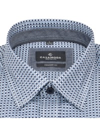 Casa Moda Hemd - Comfort Fit - Kentkragen - Print - blau / hellblau - Thumbnail ID: arimnboqnv