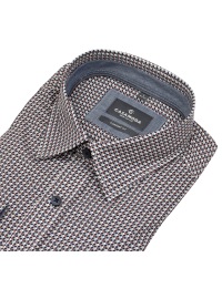 Casa Moda Hemd - Comfort Fit - Kentkragen - Print - rot - Thumbnail ID: arimo57436
