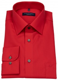 Casa Moda Shirt - Comfort Fit - Red