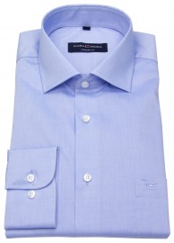 Casa Moda Hemd - Modern Fit - hellblau - extra langer Arm 72cm