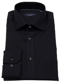 Casa Moda Shirt - Modern Fit - Black - Extra Long Sleeve 72cm