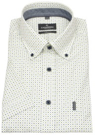 Casa Moda Kurzarmhemd - Casual Fit - Button Down - Kontrastknöpfe - Print - mehrfarbig - Thumbnail ID: arim74sfo6