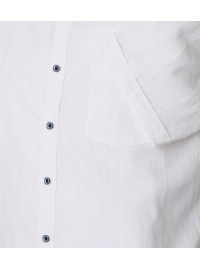 Casa Moda Kurzarmhemd - Casual Fit - Button Down - Leinen-Mix - weiß - Thumbnail ID: arimn7t1mh