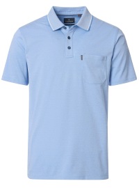 Casa Moda Poloshirt - Regular Fit - hellblau