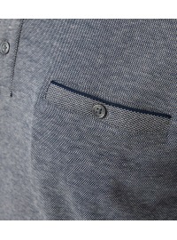 Casa Moda Poloshirt - Regular Fit - Langarm - blau - Thumbnail ID: arim9m2qca