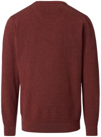 Casa Moda Pullover - Rundhals Ausschnitt - Struktur - rot - Thumbnail ID: arim3o4dm1