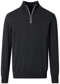 Casa Moda Pullover - Troyer - anthrazit