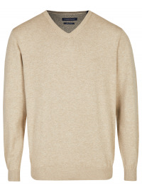 Casa Moda Pullover - V-Ausschnitt - beige