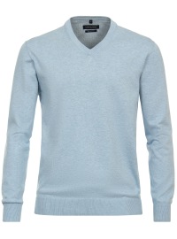 Casa Moda Pullover - V-Ausschnitt - hellblau