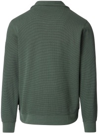 Casa Moda Sweatshirt Pullover - Troyerkragen - Struktur - grün - Thumbnail ID: arimq64o6o