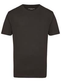 Casa Moda T-Shirt Two-pack - Round-neck - Black - w/o OP