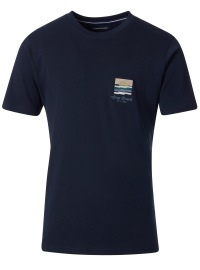 Casa Moda T-Shirt - Regular Fit - Long Beach - Dark Blue