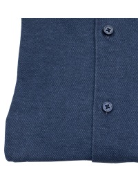 DESOTO Hemd - Slim Fit - Jersey - Kentkragen - dunkelblau - Thumbnail ID: arimsod3o6
