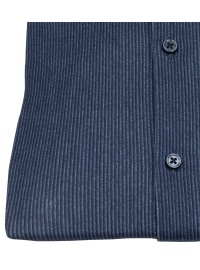 DESOTO Hemd - Slim Fit - Jersey - Struktur - dunkelblau - Thumbnail ID: arimd9277a