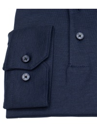 DESOTO Poloshirt Langarm - Slim Fit - Jersey - dunkelblau - Thumbnail ID: arim6bu1so