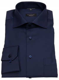 Eterna Hemd - Comfort Fit - Cover Shirt - extra blickdicht - dunkelblau