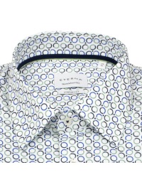 Eterna Hemd - Comfort Fit - Kreise - blau / grün - extra langer 68cm Arm - Thumbnail ID: arimd8n1ft